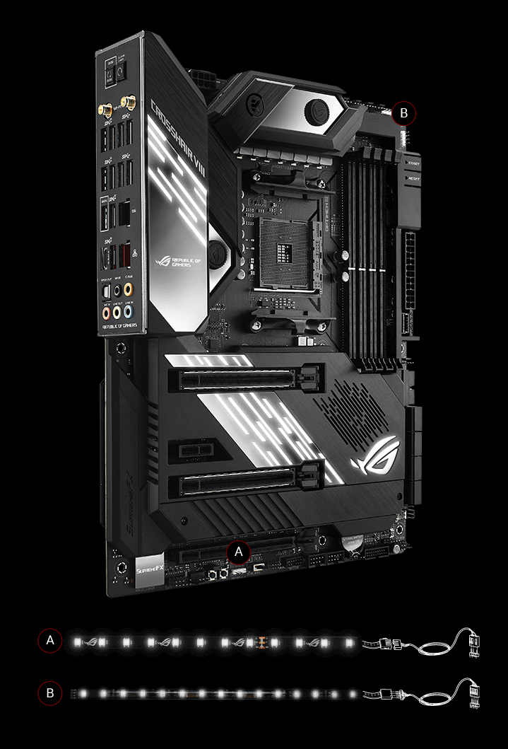 ROG Crosshair VIII Formula | Motherboards | ROG Global