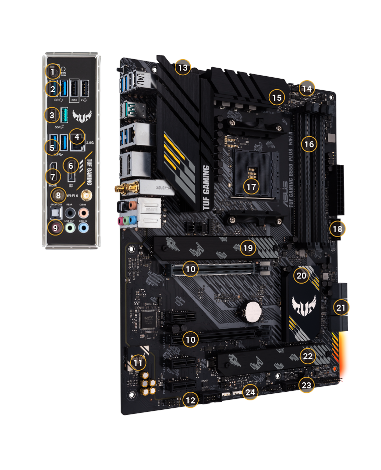 ASUS TUF GAMING B550-PLUS-