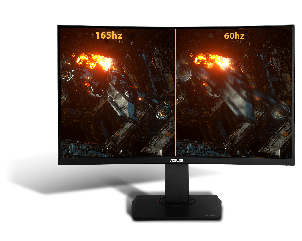 Ripley - ASUS TUF GAMING 27 2K HDR MONITOR CURVADO (VG27WQ1B) - WQHD (2560  X 1440) 165HZ (SOPORTES 144HZ) 1MS BLUR DE MOVIMIE