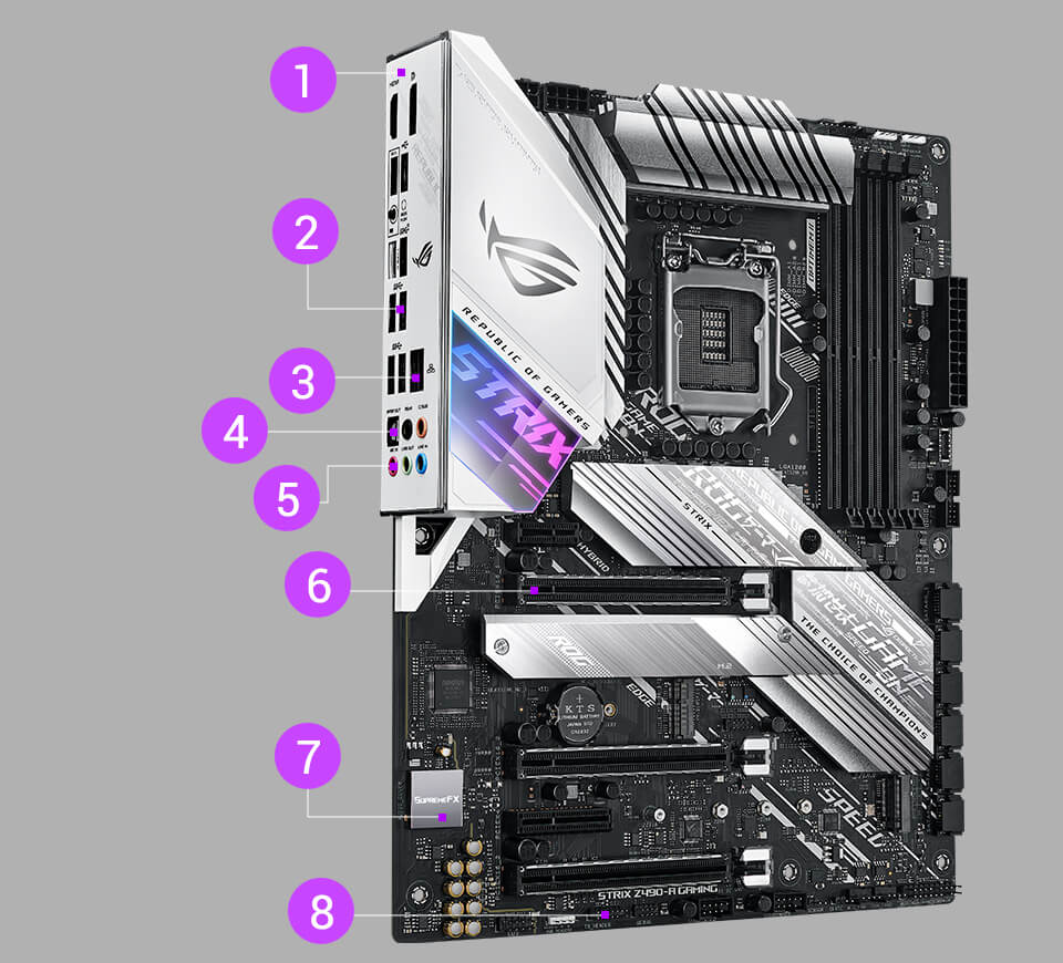 ROG STRIX Z490-A GAMING, Motherboards