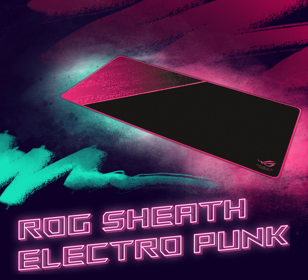 ROG Sheath Electro Punk, front view