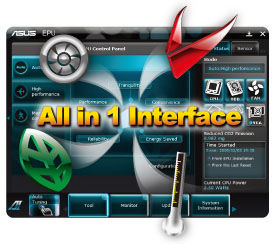 AI Suite II - One-stop Access to Innovative ASUS Features