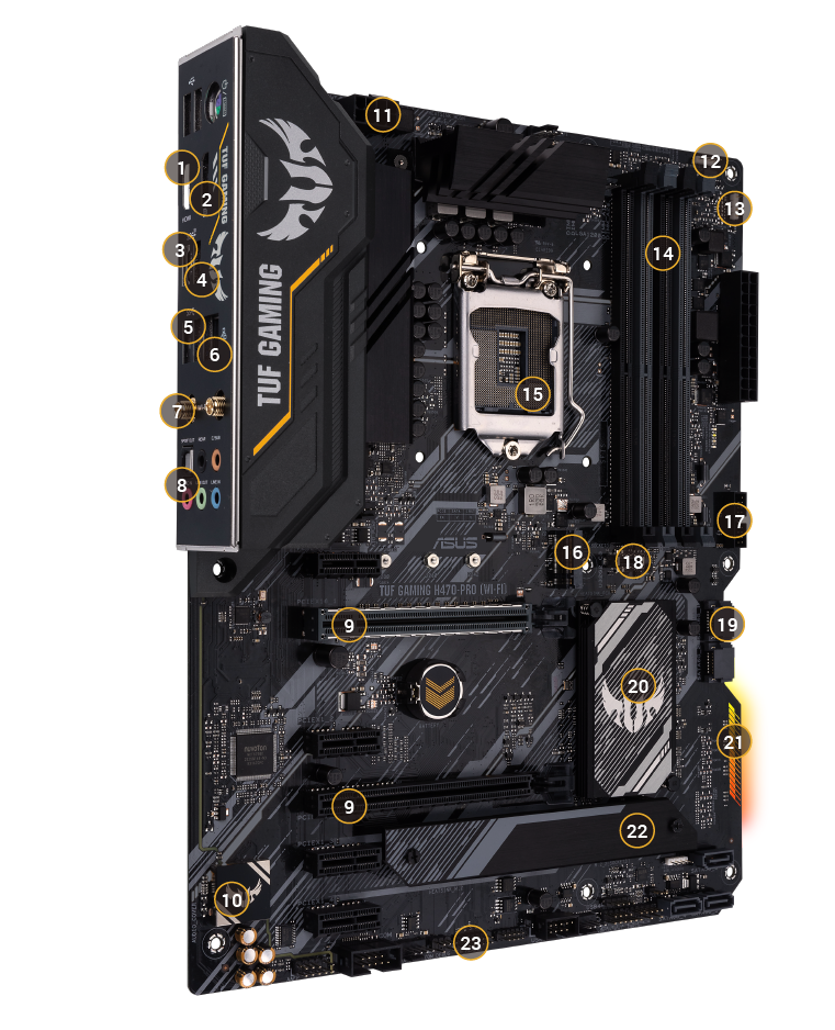 TUF GAMING H470-PRO (WI-FI)｜Motherboards｜ASUS Global