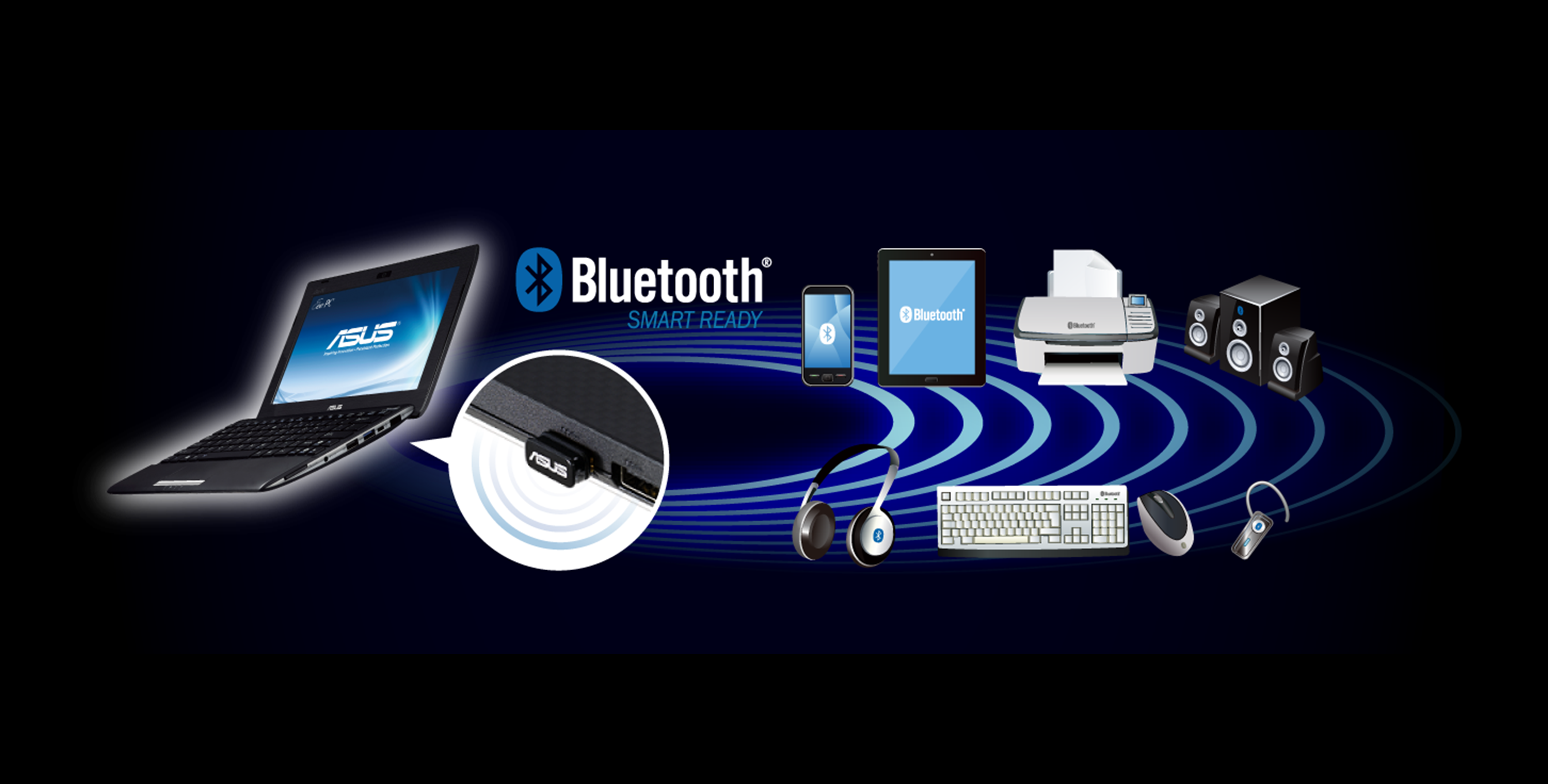 ASUS USB-BT500 features new Bluetooth 5 connectivity