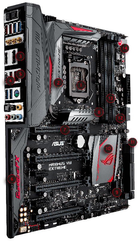 asus rampage extreme motherboard