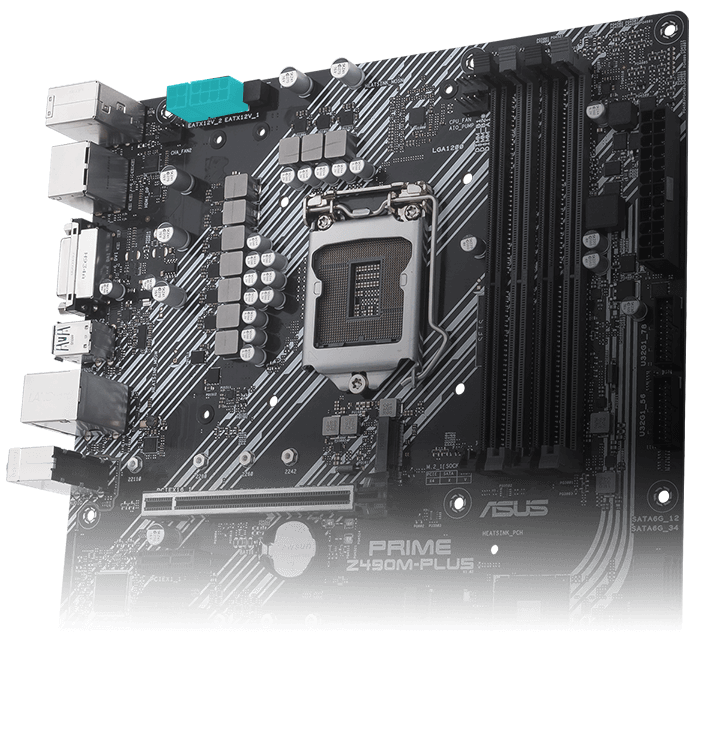 Placa Mãe Asus Prime Z490M-Plus DDR4, socket LGA 1200, chipset