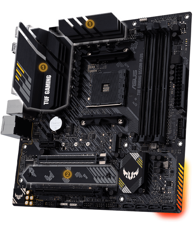 TUF GAMING B550M-PLUS｜Motherboards｜ASUS USA