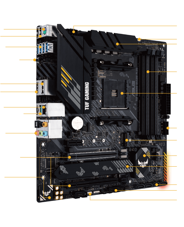 TUF GAMING B550M-PLUS｜Motherboards｜ASUS USA