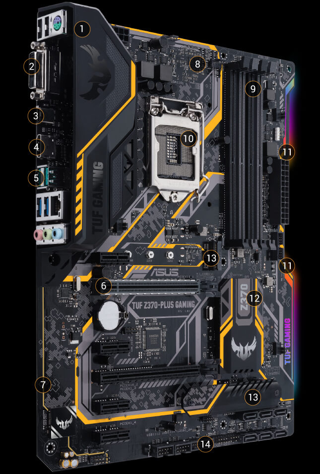 TUF Z370-PLUS GAMING｜Motherboards｜ASUS Global