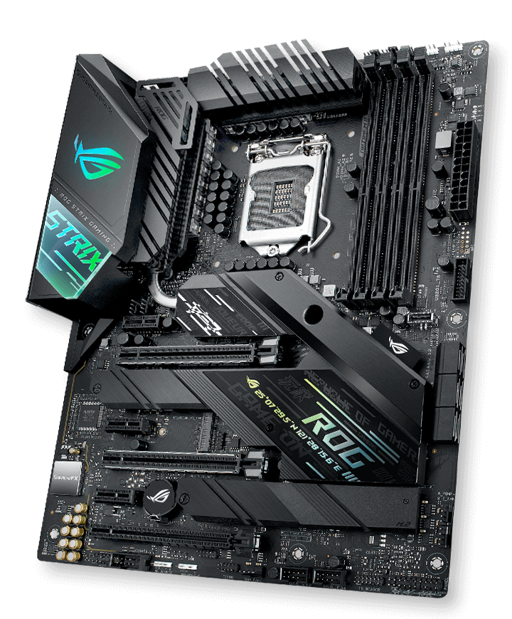 Placa mãe LGA 1200 - Asus ROG STRIX Z490-E GAMING (ATX)Motherboard