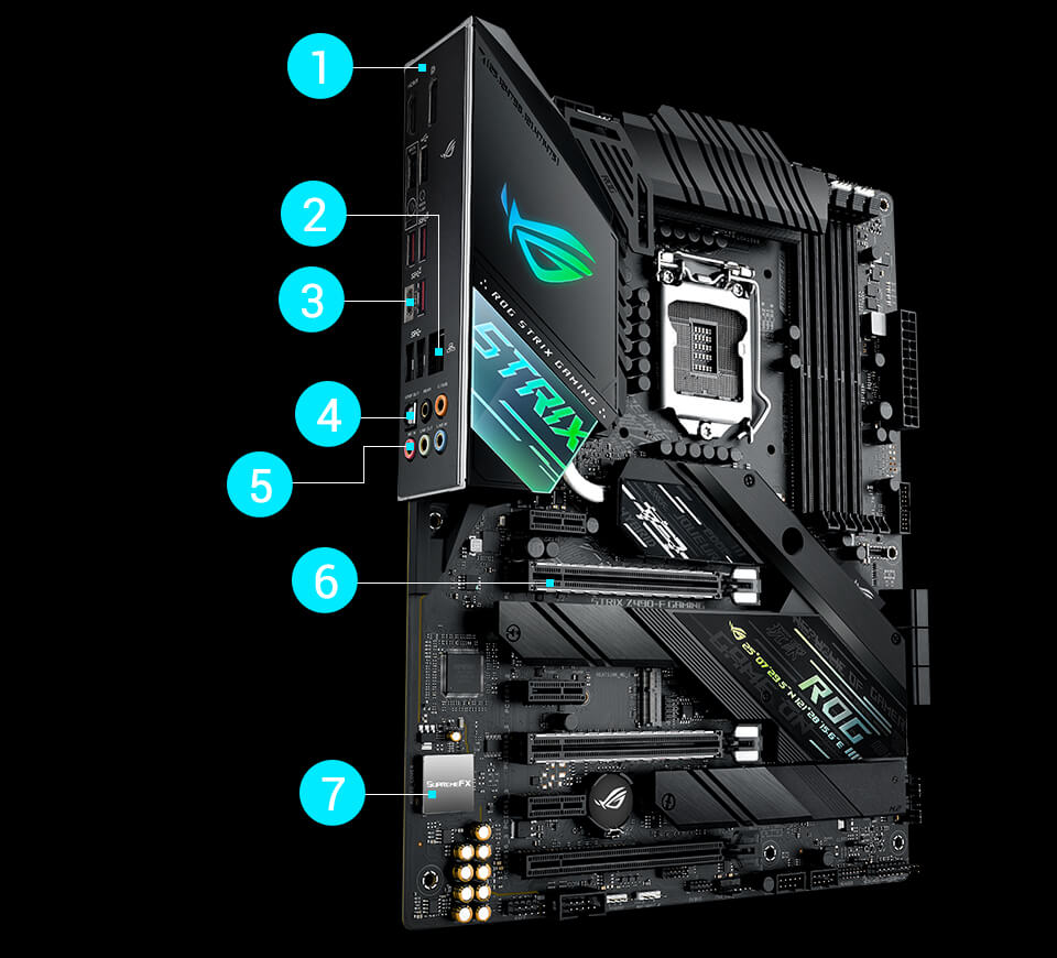 ASUS ROG STRIX Z490-F GAMING ATX Intel Motherboard 