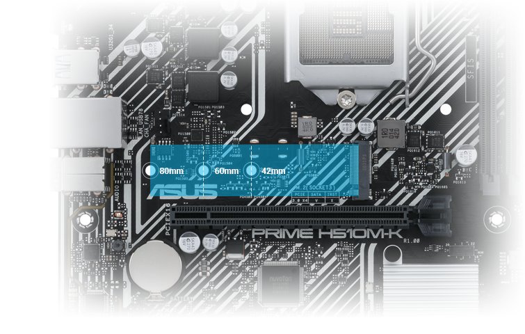 ASUS INTEL PRIME H510M-K micro ATX MOTHERBOARD Intel Core i5