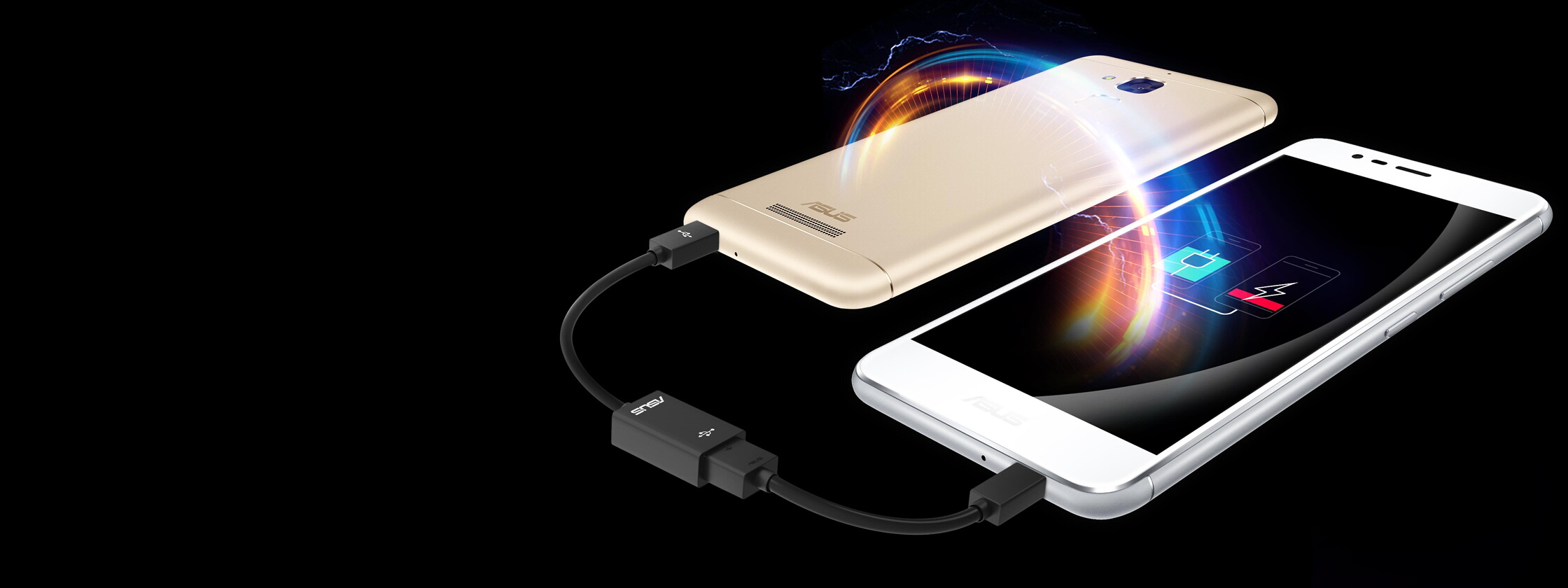 “Reverse Charging Your go-everywhere power bank ZenFone 3 Max’s 4100mAh battery capacity is so substantial that it’s able to double up as a power bank to charge your digital devices. So, no need to worry when your other gadgets run out of juice: just hook them up to ZenFone 3 Max and top up on the”???????