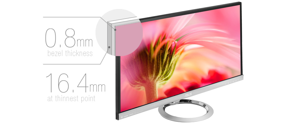 Asus presents the panoramic monitor of 21:9 Designo Series MX299Q Ultrawide