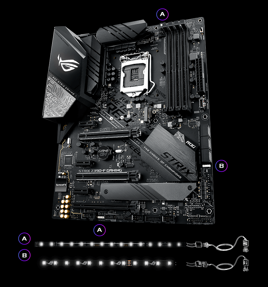 ROG STRIX Z390-F GAMING | Motherboards | ROG Global