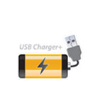 USB Charger+ quickly charges