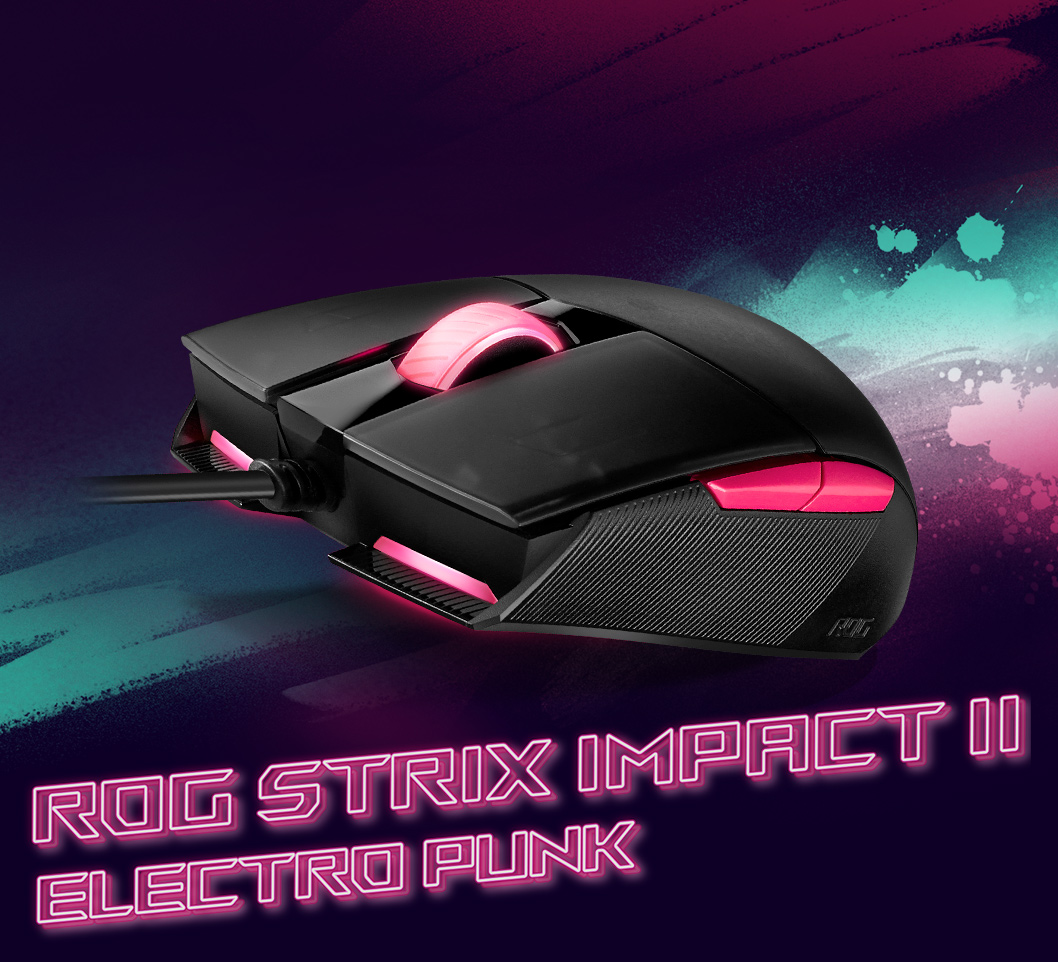 Rog Strix Impact Ii Electro Punk Keyboards Mice Asus Global