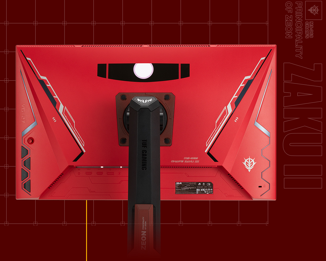 ASUS VG27AQGL1A ZAKU II EDITION RED