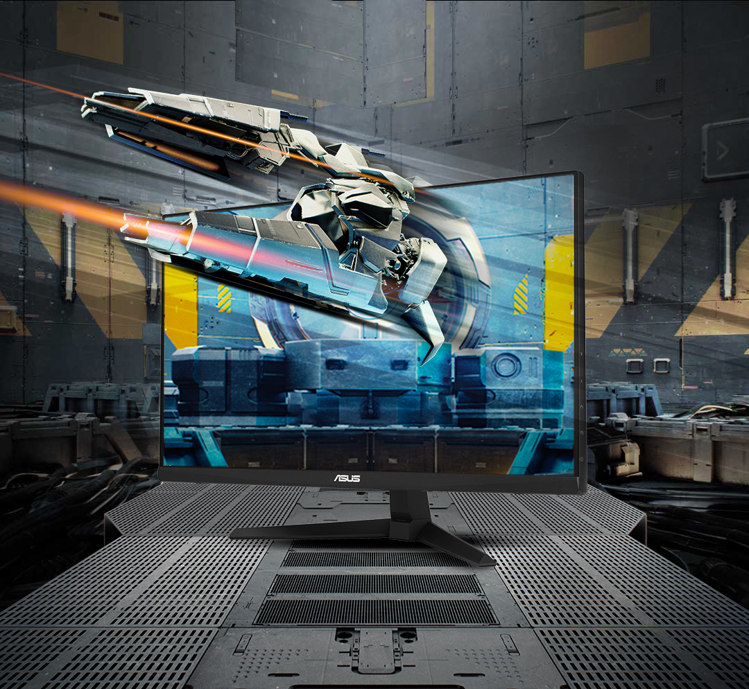 ASUS TUF GAMING VG247Q1A with an ultrafast 165Hz refresh rate