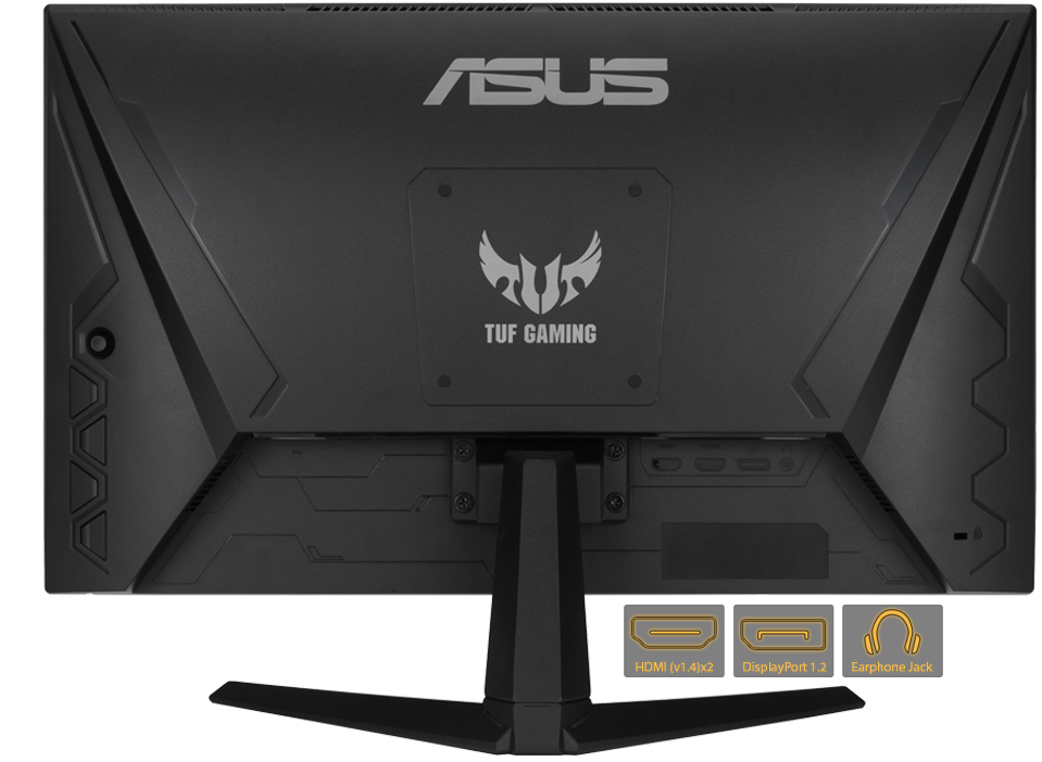 ASUS TUF GAMING VG247Q1A provides rich connectivity