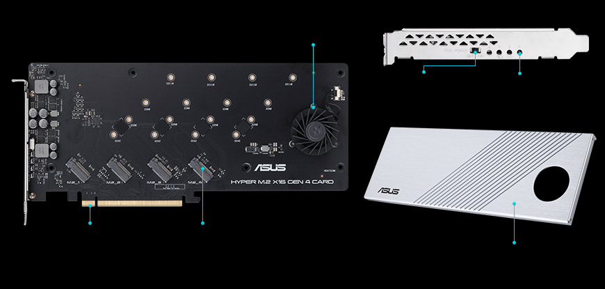 Hyper M.2 x16 Gen 4 Card｜Motherboards｜ASUS Global