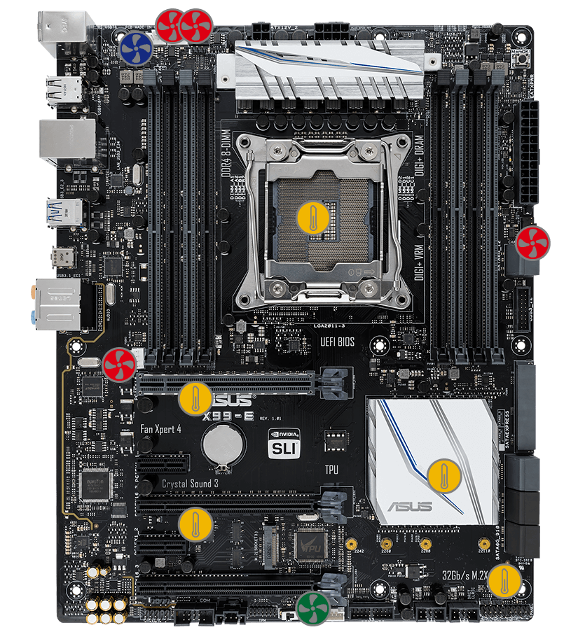 X99 motherboard X99 motherboard
