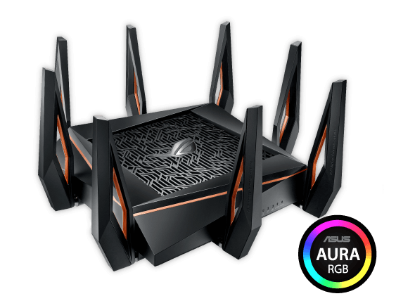 ASUS ROG RAPTURE GT-AX11000 ゲーミングルーターPC周辺機器