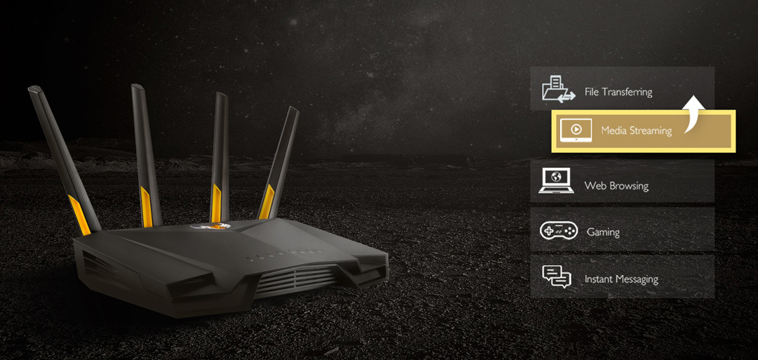 TUF Gaming AX3000｜WiFi Routers｜ASUS Baltics