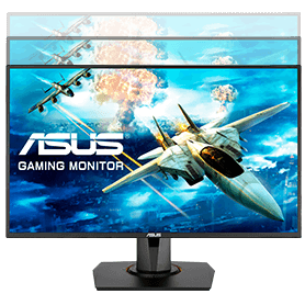 ASUS ゲーミングモニター VG258QR-J 24.5インチ/フルHD/0.5ms/165Hz/G