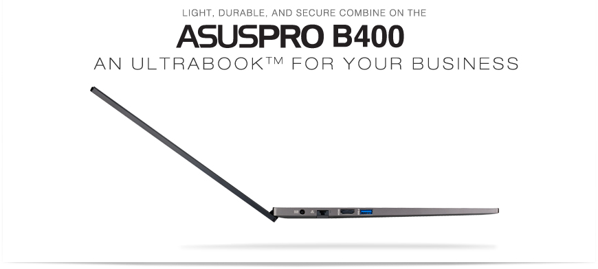 ASUSPRO B400 Ultrabook™
