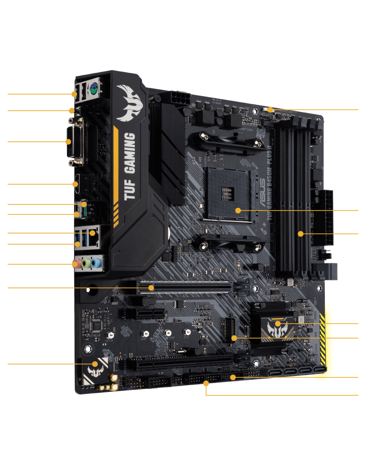 TUF GAMING B450M-PLUS II｜Motherboards｜ASUS Global