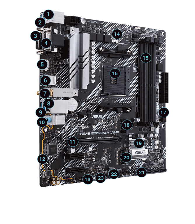 PRIME B550M-A (WI-FI)｜Motherboards｜ASUS USA