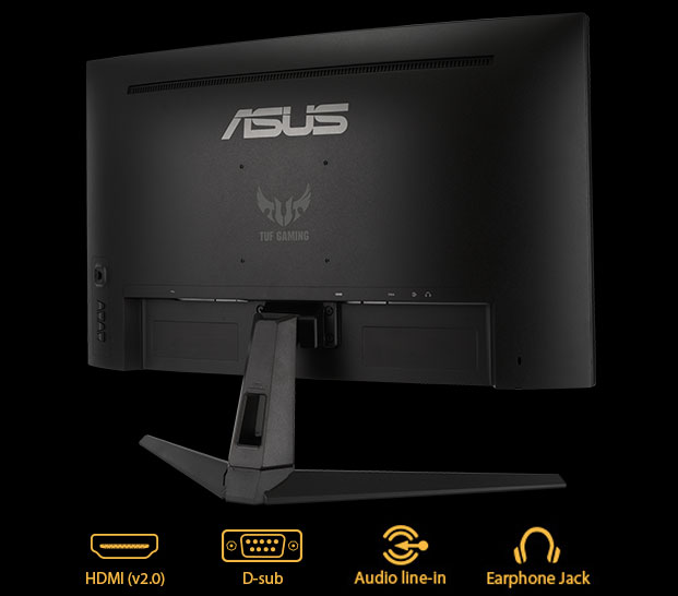 Monitor Gaming Asus TUF Gaming VG27VH1B 27'' Curvo Led - Versus Gamers