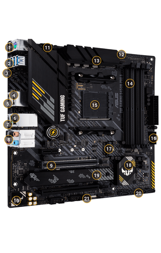 TUF GAMING B450M-PRO S｜Motherboards｜ASUS Canada