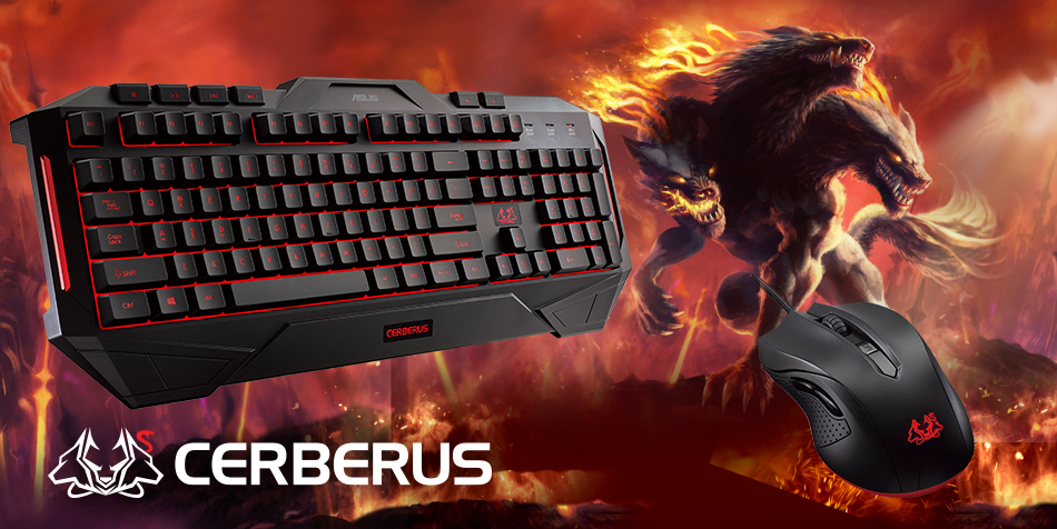 Cerberus Keyboard and Mouse Combo｜Keyboards｜ASUS Global