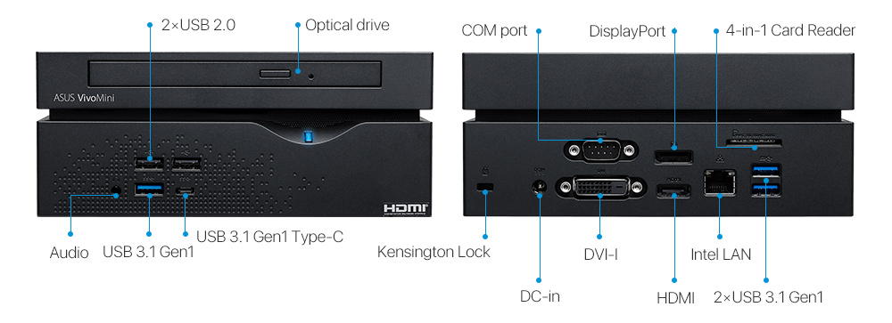 asus mini vc66