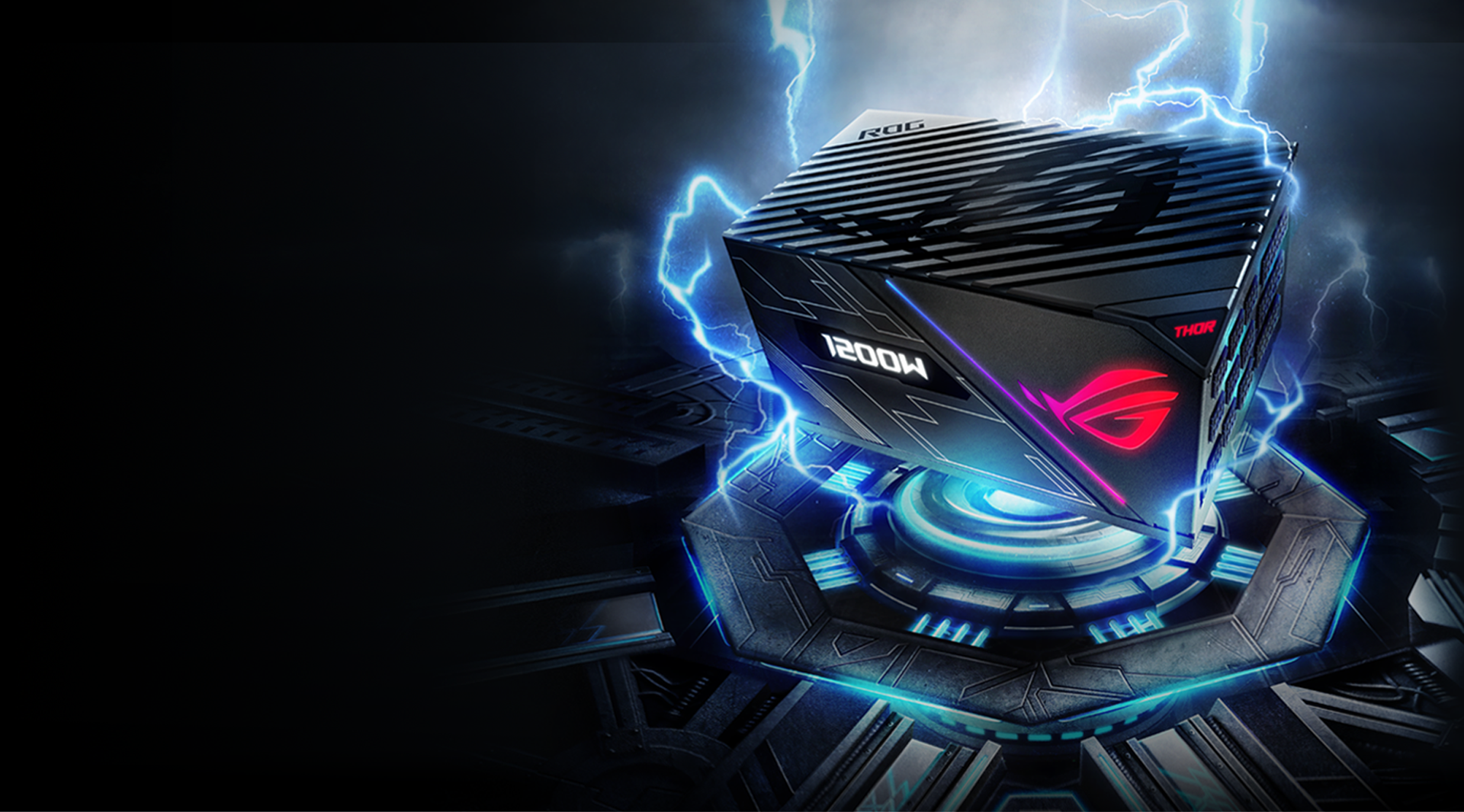 ROG Thor 1200W Platinum Ansicht von oben