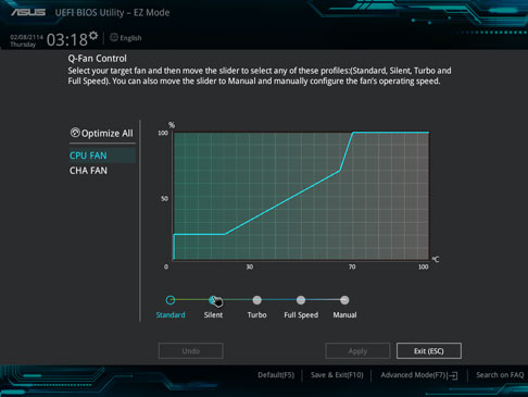 Q fan control asus настройка