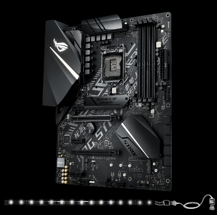 お歳暮 STRIX ROG ASUS B365-F ATX GAMING LGA1151 マザーボード 