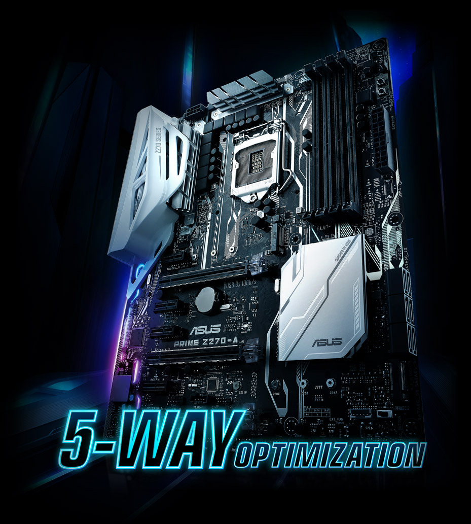 Asus PRIME Z270 A Motherboard PC Base Intel 1151 Form Factor details 