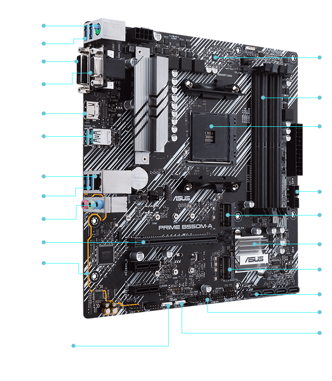 PRIME B550M-A｜マザーボード｜ASUS 日本