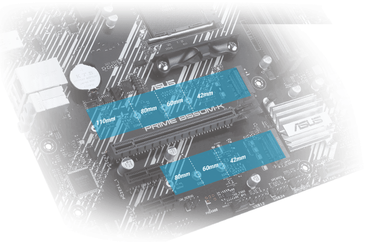 ASUS Prime B550M-K AMD Micro ATX Motherboard Quick Start Guide