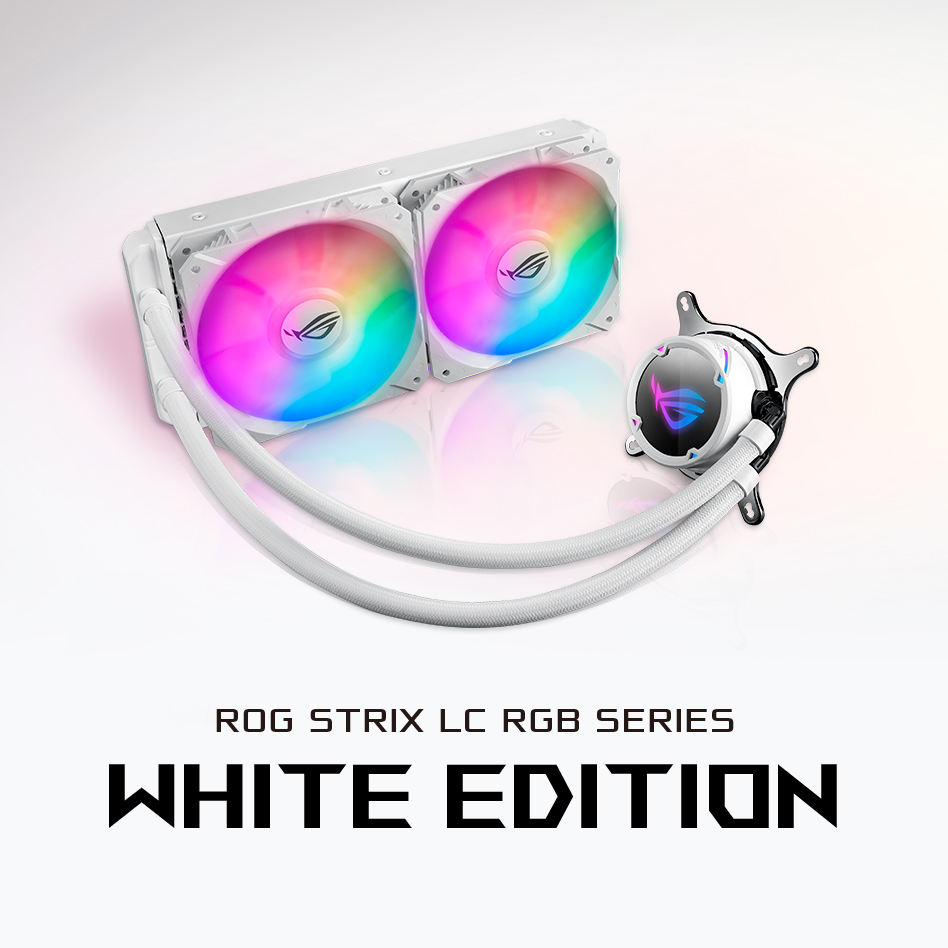 Rog Strix Lc 240 Rgb White Edition クーラー Asus 日本