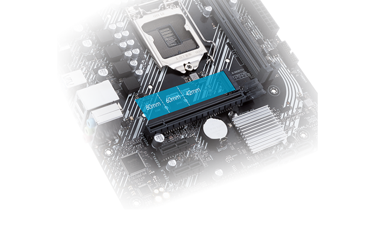 Placa-Mãe Asus Prime H410M-E Intel LGA1200 mATX DDR4 - Ibyte