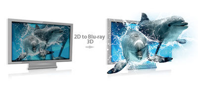 2D-zu-3D DVD-Umwandlung