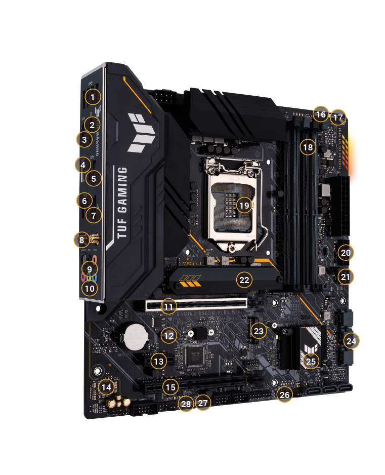 【信頼】TUF GAMING B560M-PLUS MicroATX マザーボード マザーボード