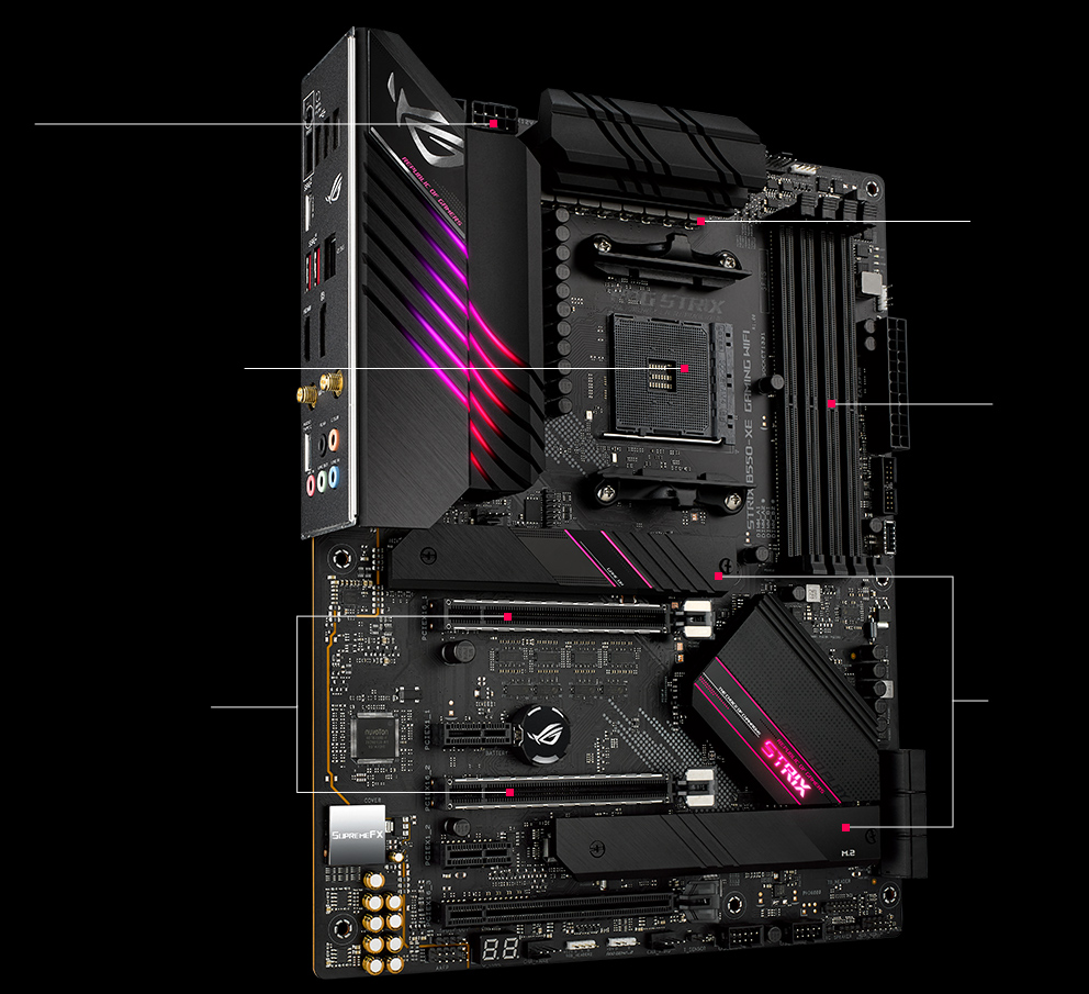 ROG STRIX B550-XE GAMING WIFI | ROG Strix | Gaming motherboards｜ROG ...