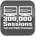 300000 data sessions icon