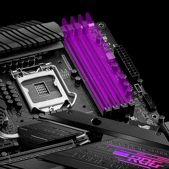 Placa mãe LGA 1200 - Asus ROG STRIX Z490-E GAMING (ATX)Motherboard