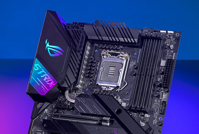 Placa mãe LGA 1200 - Asus ROG STRIX Z490-E GAMING (ATX)Motherboard